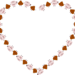 toilet paper, poo, heart