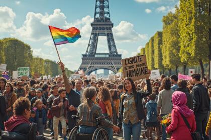 participez à un grand rassemblement à paris et dans toute la france pour dénoncer le racisme et les fascismes. rejoignez-nous pour faire entendre votre voix contre l'injustice et promouvoir une société plus inclusive et respectueuse des droits de chacun.