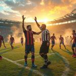 découvrez les événements surprenants d'un match de football près de perpignan où une lutte générale éclate, entraînant la suspension d'un joueur pour dix rencontres. plongez dans l'analyse de cette scène inattendue et ses répercussions sur le club.