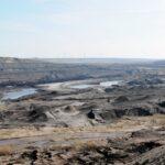 An open Strip Coal mine for energy supplement.