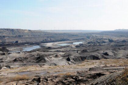 An open Strip Coal mine for energy supplement.