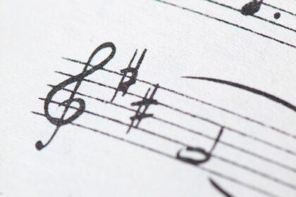 Detail of musical disappearance