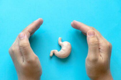 World Digestive Health Day. Concept of gastric cancer screening, stomach and digestive disease